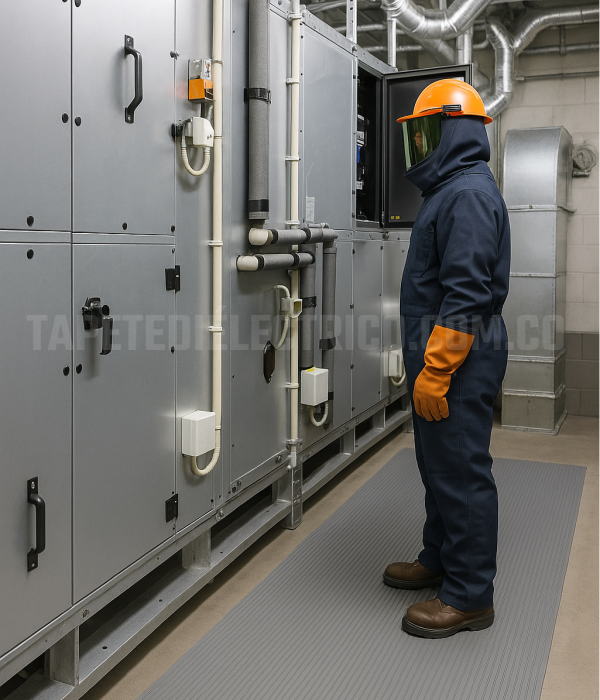 Tapete dieléctrico clase 4