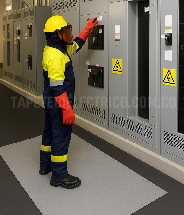 Tapete dieléctrico clase 2